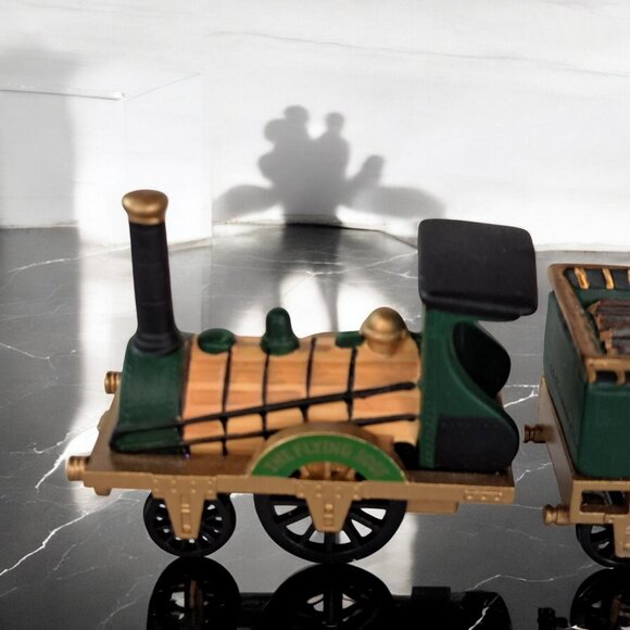 VINTAGE 1990 Dept 56 Heritage Dickens Village The Flying Scot Train Set #5573-5 - Picture 6 of 12